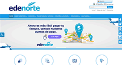 Desktop Screenshot of edenorte.com.do