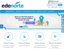 Tablet Screenshot of edenorte.com.do